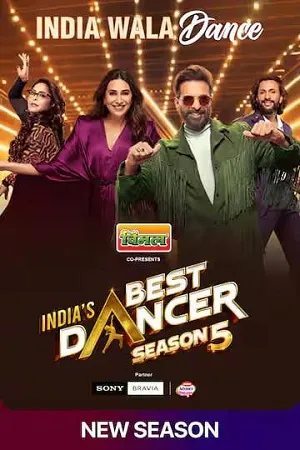 Indias Best Dancer 2026 Season 5 Hindi Audio [Ep - 34 Added] HD Poster Download - Filmyzilla