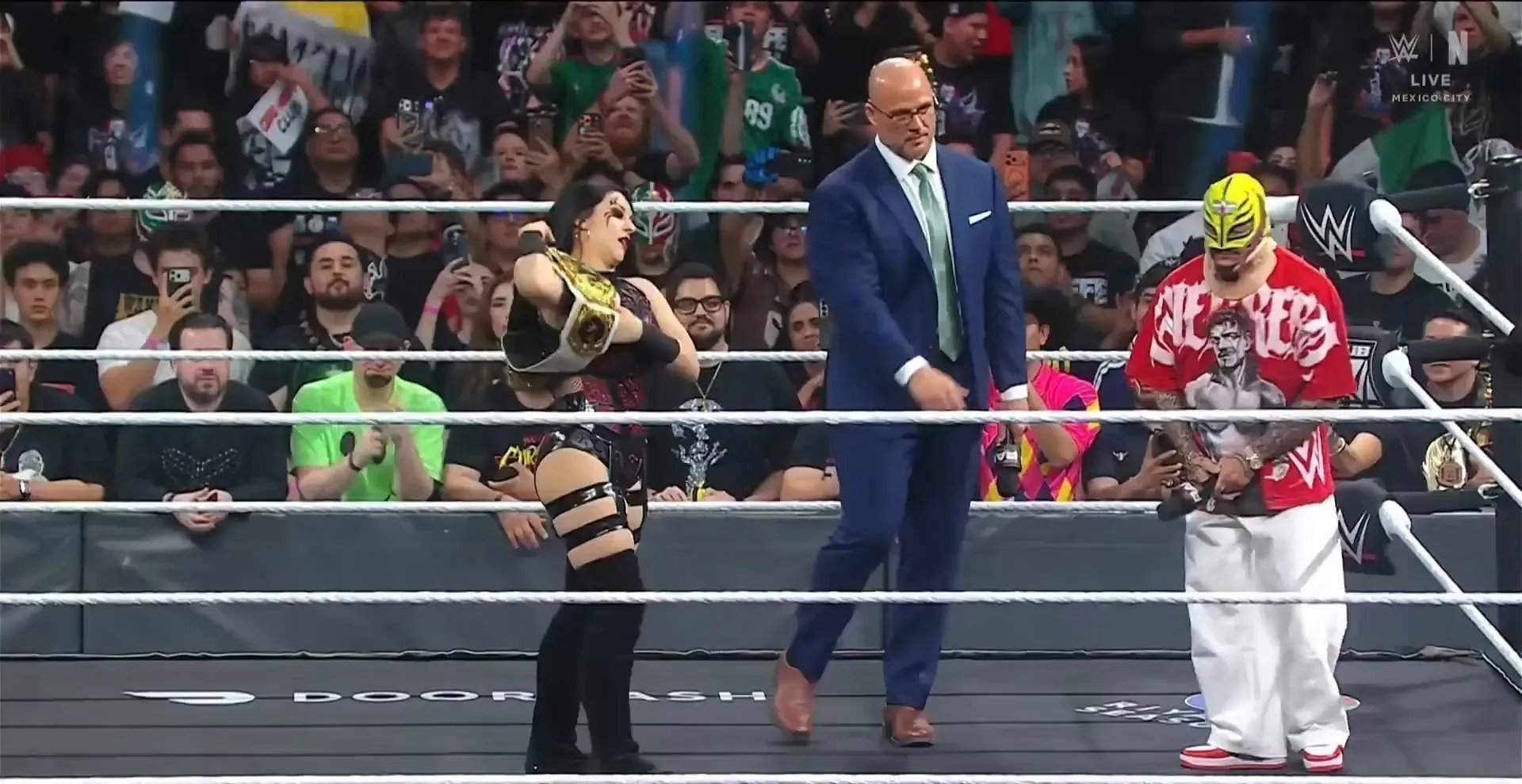 Screenshot 1 - WWE Raw 2026 English Dual Audio (14th September)