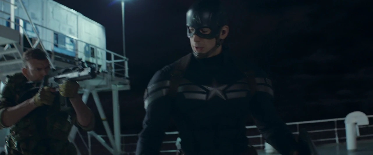 Screenshot 1 - Captain America: The Winter Soldier 2014 Hindi Dual Audio