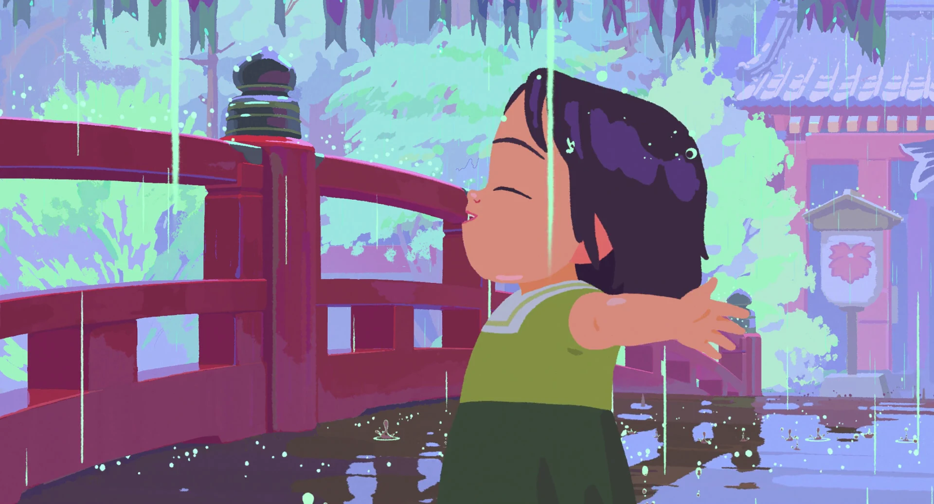Screenshot 3 - Little Amélie or the Character of Rain 2025 Hindi Dual Audio